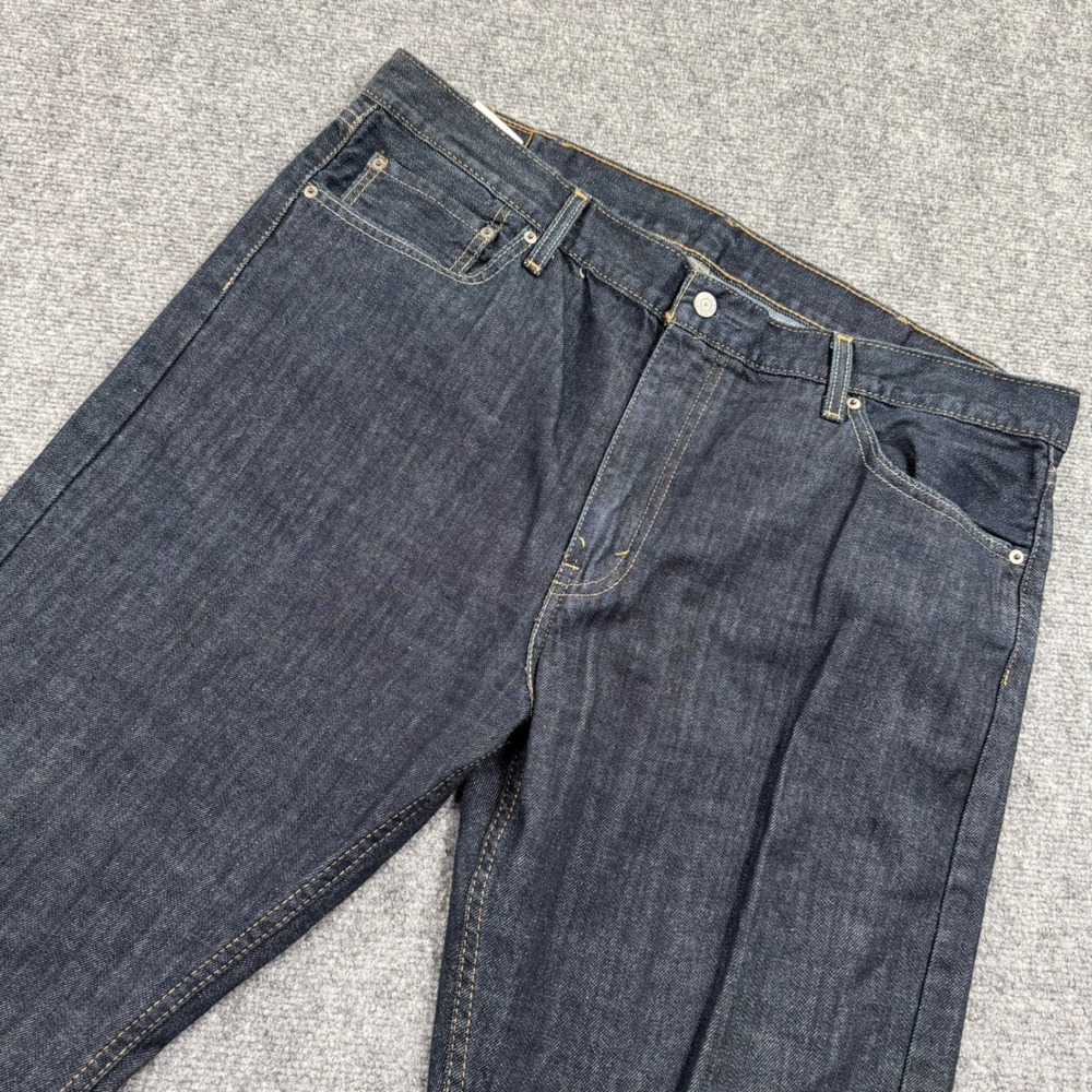 Levi Strauss Co 527 Size 40W x 30L Dark Wash Bootcut Jeans Denim Cotton Men's